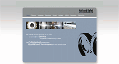 Desktop Screenshot of hass-und-rafelt.de